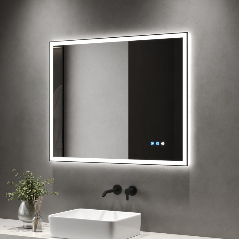  Miroir de salle de bain à DEL DeerValley, 32 po x 40 po
