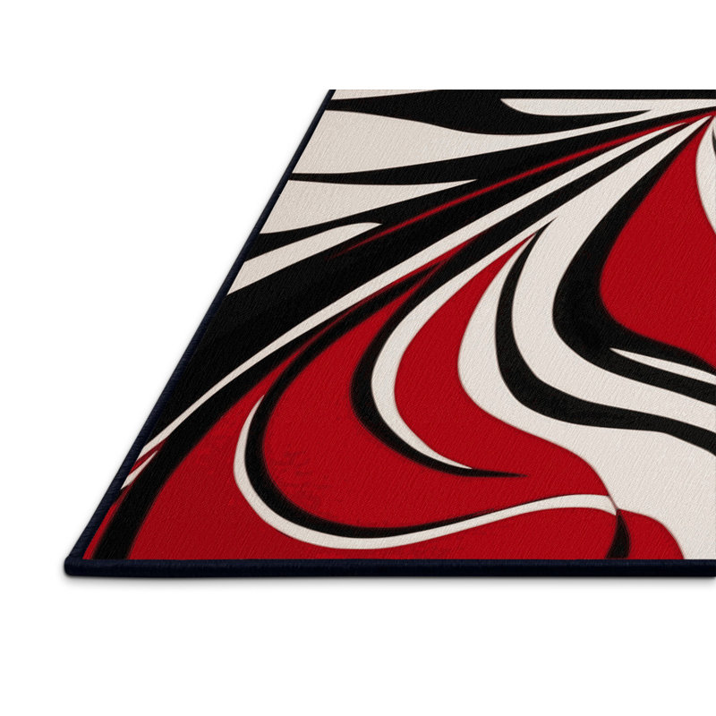 Lunar Vortex Rug, Rectangle 2' x 3'