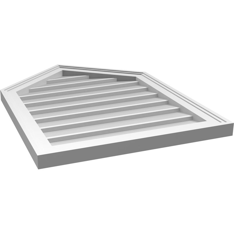 Ventilateur à pignon en uréthane non-fonctionnel Signature, H 30 po x l 22 po x P 1,5 po