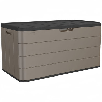 Decksplore 120 Gallons Square Outdoor Storage Cabinet by Decksplore