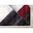 Clotene Geometric Red White Area Rug