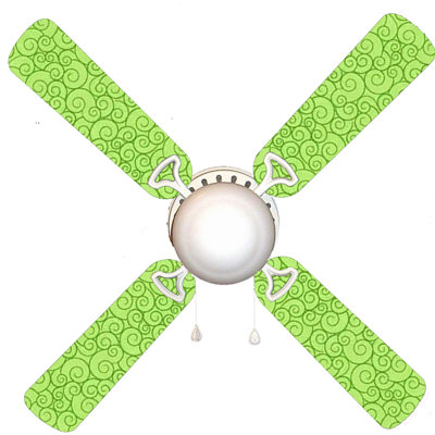 Ventilateur de plafond 4 pales 42 "