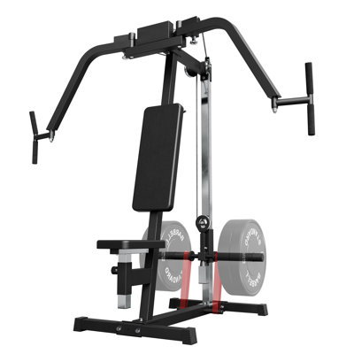 Machine à mouche Mikolo, capacité de 400 lb, accoudoirs indépendants et fonction delt arrière pour la salle de gym à domicile