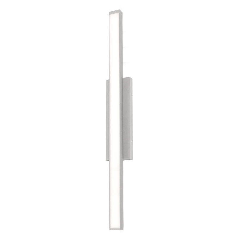Harolson LED Wall Light, Gray, 36" H x 4.5" W x 2.5" D