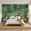 Papier peint pont, paysage, nénuphars, jardin-805951775-805951773