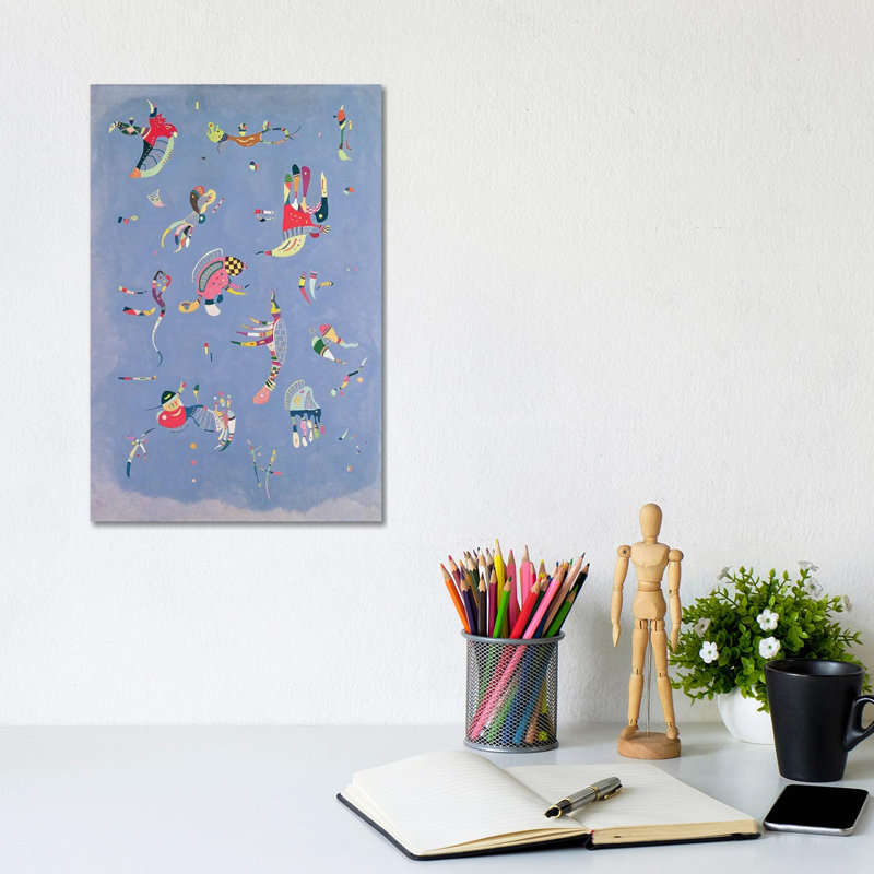 Sky Blue, 1940 by Wassily Kandinsky - Gallery-Wrapped Canvas Giclée on Canvas, Wrapped Canvas, 30.48 cm H x 20.32 cm W