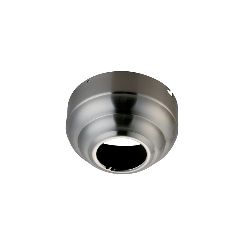 Dubay Ceiling Fan Sloped Adapter, Brushed Steel