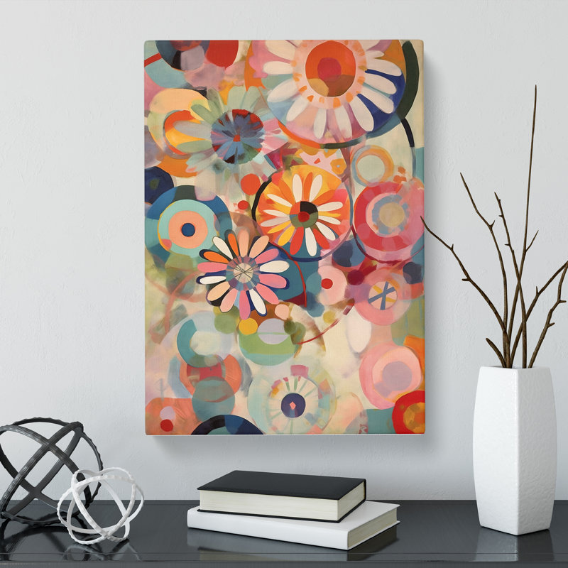 Unique Flowers Vol.4 - Wrapped Canvas, 50cm H x 35cm W x 3cm D