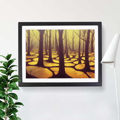 Lush Spring Forest - Single Picture Frame Print