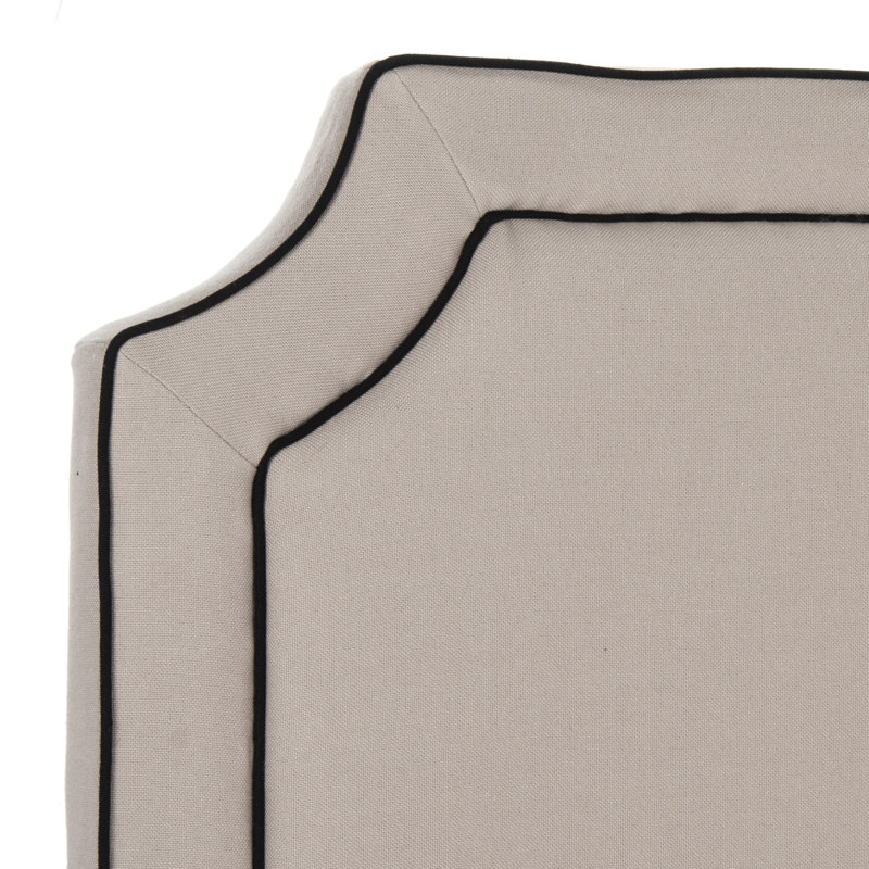 Cloverdale Upholstered Panel Headboard, Oyster, Queen