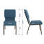 Chaise d'église empilable en tissu Mikolaj-234867112