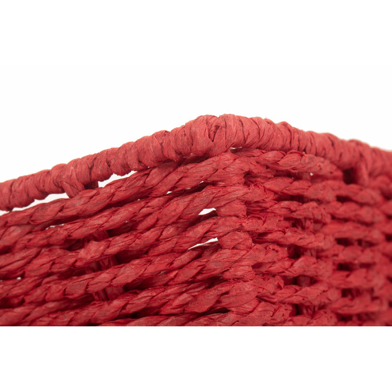 Fortescue Paper Rope Storage Tray Basket