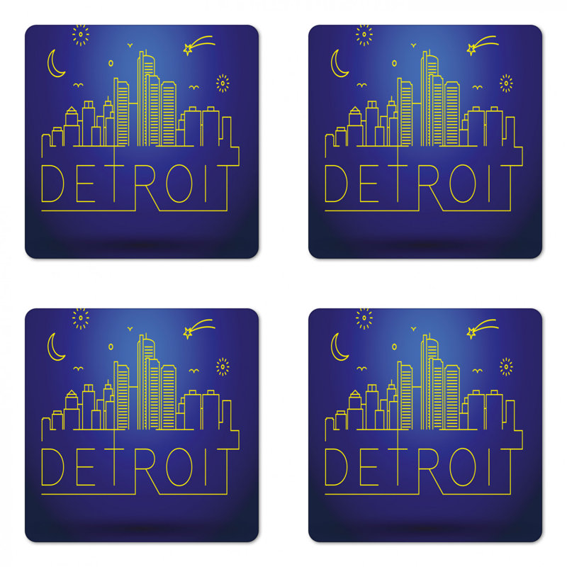 Sous-verre de détroit