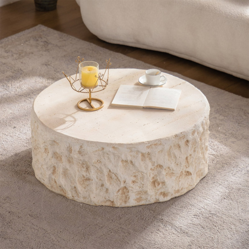 Table basse ronde Mid-Century