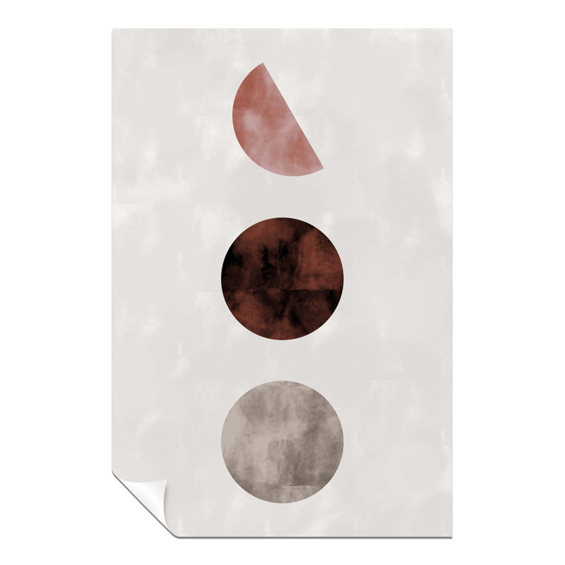 Planet Geometric Shapes - No Frame Painting, 46cm H x 31cm W