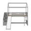 Lit mezzanine simple avec glissade-328608819