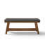Banc de rangement moderne l 43,5 po avec tablette inférieure pour la chambre à coucher, le vestibule ou le salon-1659573183