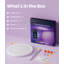 11 po. Smart RGBCW sélectionnable à DEL encastré mince plafonnier intelligent WiFi-131521301