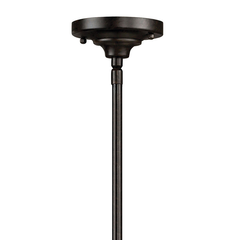 Luminaire suspendu conique à 1 lumière Tahoe, Fabrication en acier