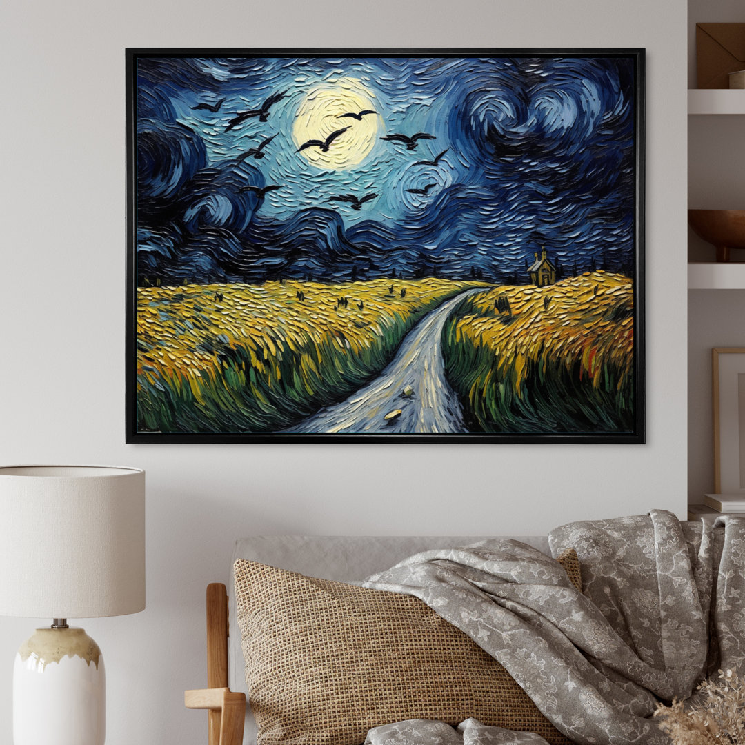 " Vangogh Cornfield With Crows " August Grove®