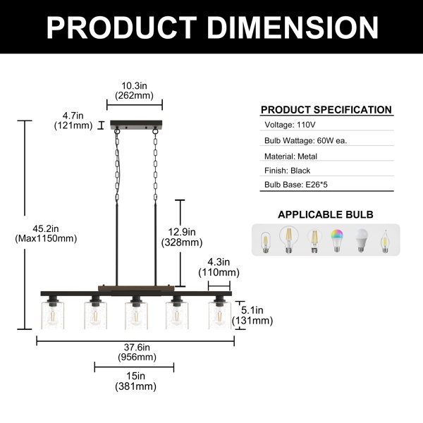 Dimensions du produit