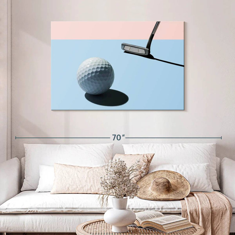 Club de golf et balle Sireci, H 30 po x l 45 po