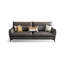 Causeuse-coussin standard en cuir véritable noir-667782790