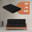 Matelas en mousse pour canapé-lit Futon de Lipson - , certifié CertiPUR-US, sans cadre-403420168-409663991-403420173