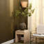 Montecito 1-Drawer Raffia Side Table
