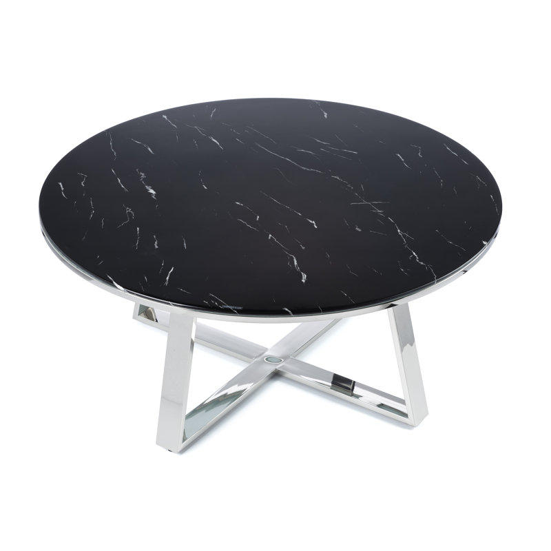Bassima Cross Legs Coffee Table