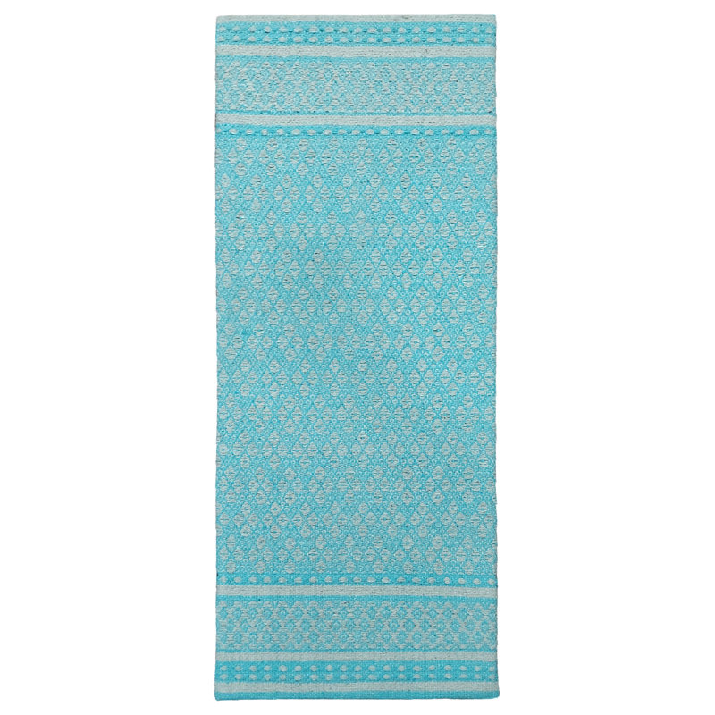 Labannah Non-Skid Kitchen Mat, Aqua