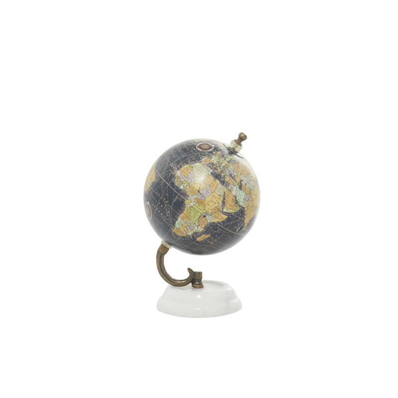 Marble Educational/Geographic Earth Globe, Black