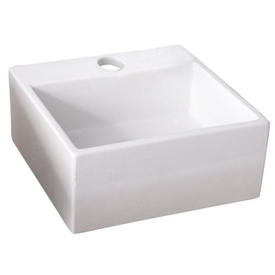 Lavabo de salle de bain vasque carré Mini Nova