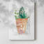 Boho cactus - galerie enveloppée Cavas-108843864