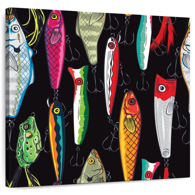 Senne Bright Fishing Lures, 10" H x 10" W