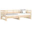 Alviso Solid Wood 80 X 200cm with Trundle-815747543-815747542