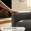 4 Seater Velvet Sofa & Chaise-1678312689-1678312688