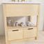 Meuble-lavabo simple 30 po avec comptoir en céramique-415346368