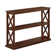 Arthella 3-Tier X-Design Console Entryway Sofa Table With Shelves