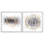 Ensemble d'art mural sur toile Gilded Harmonics