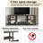 Easy Twist Assembly 3-Tier TV Stand In Natural Oak-1856608363