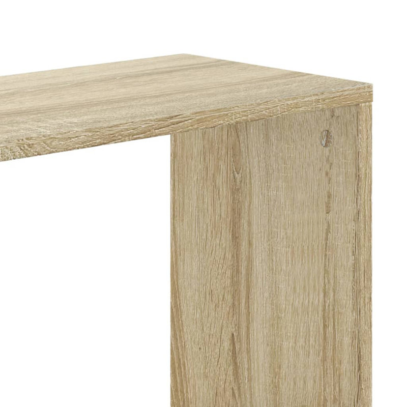 162.5cm H Bookcase, 162.5cm H x 80.5cm W x 23.5cm D, Sonoma Oak