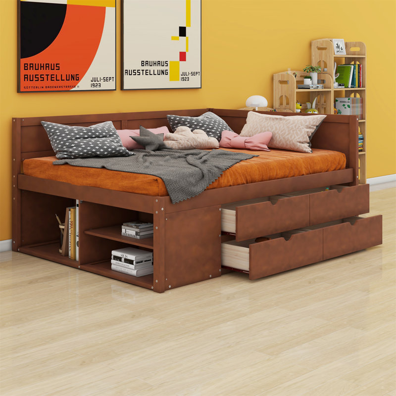 Daybed, Walnut, Full