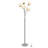 Abrum 69.8'' Chrome Tree Floor Lamp