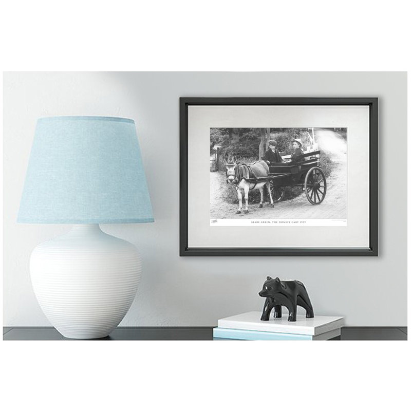 Beare Green, The Donkey Cart 1909 by Francis Frith - Single Picture Frame Print, 45cm H x 60cm W x 2.3cm D