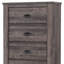 Commode 4 tiroirs en bois Hindsville
