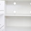 Armoire de cuisine blanche autoportante de 64,65 po avec tablettes - offrant plus de rangement et de style à votre garde-manger, armoire élégante pour les besoins de la maison-1027489108
