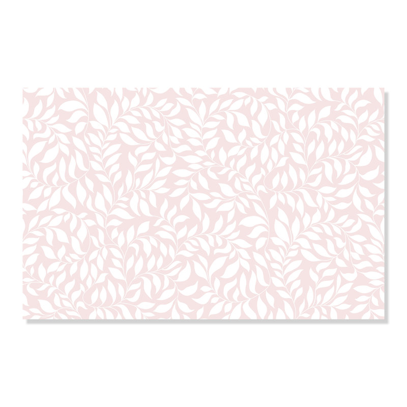 Panneau de papier peint adhésif et colle Inga, Rose, l 24 po x L 48 po