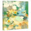 « find a water lily fleuri » par evelia, reproduction d’art sur toile tendue-17215194