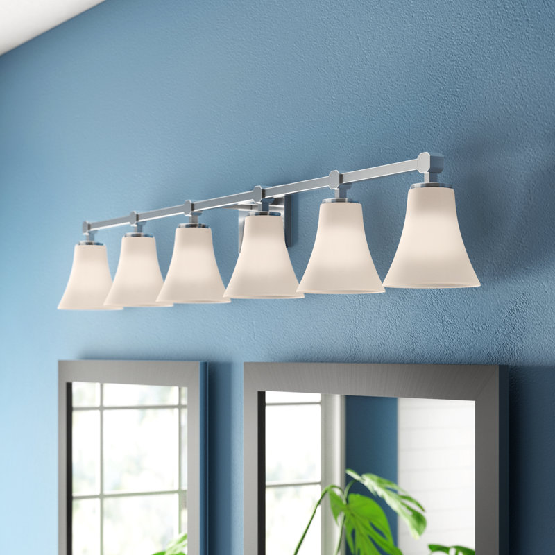 Arkham 6 - Light Dimmable Vanity Light, Brushed Nickel